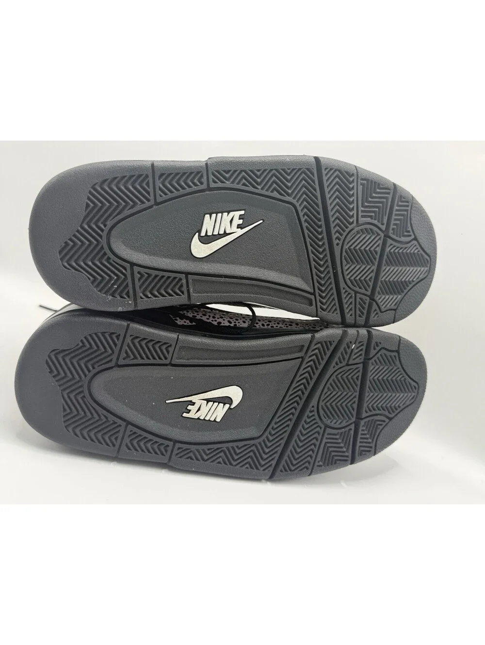 Nike Air Flight Squad Black Grey Safari Print 679260-001 Mens Size 9 NWOB